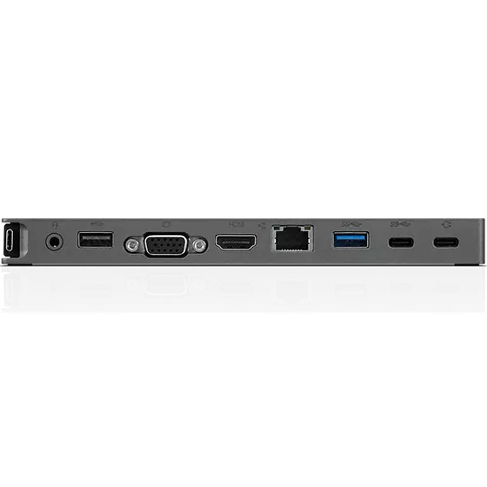 Alt View 12. Lenovo - USB-C Mini Docking Station - Iron Gray.
