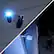 Alt View 12. Arlo - Essential Spotlight Camera – Indoor/Outdoor Wire-Free 1080p Security Camera (3-pack) - White.