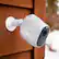 Alt View 13. Arlo - Essential Spotlight Camera – Indoor/Outdoor Wire-Free 1080p Security Camera (3-pack) - White.