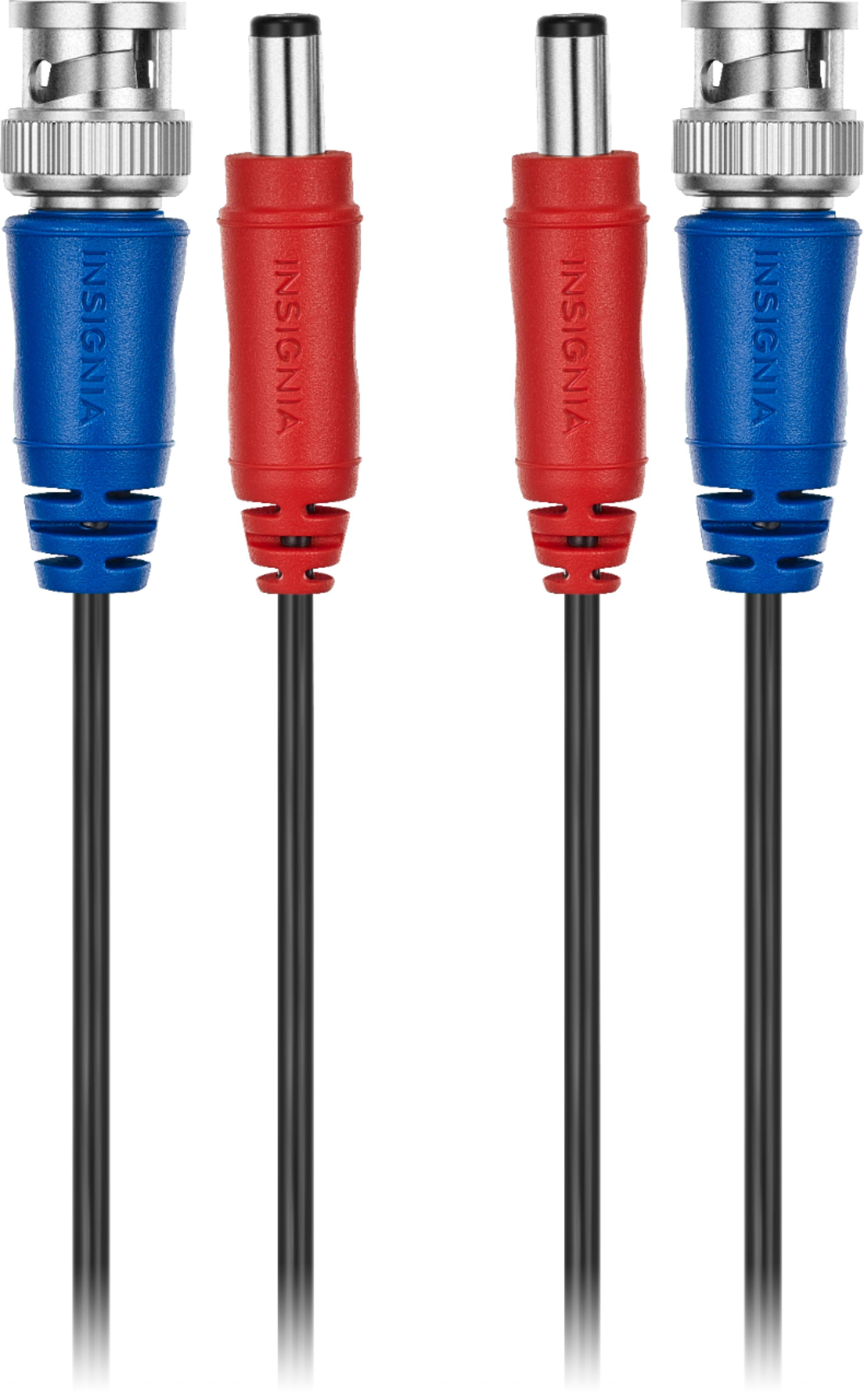 Alt View 12. Insignia™ - 100' 4K In-Wall Premium Video/Power Security Cable - Black.