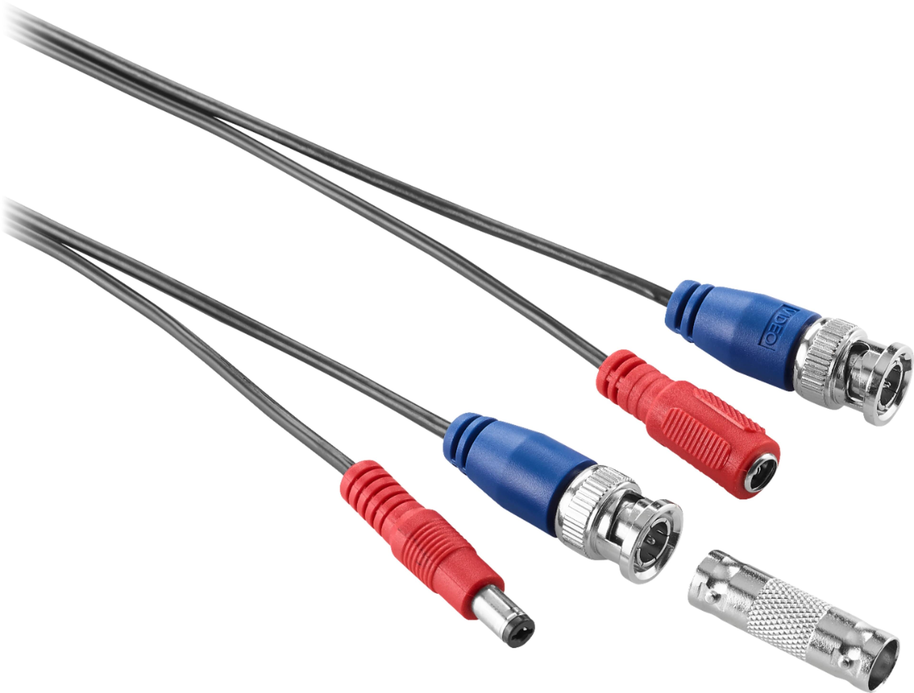 Alt View 15. Insignia™ - 100' 4K In-Wall Premium Video/Power Security Cable - Black.