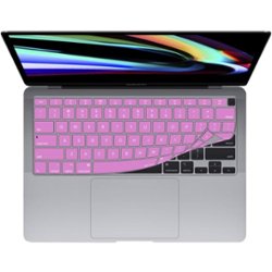 KB Covers - Keyboard Cover for MacBook Air - 13" (2020+) - Pink - Front_Zoom