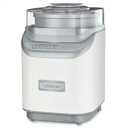 Left. Cuisinart - Cool Creations Ice Cream Maker - White.