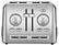 Alt View 11. Cuisinart - 4 Slice Custom Select Toaster - Stainless Steel.