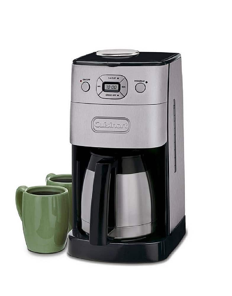 Best Buy: Cuisinart Grind & Brew Thermal 10 Cup Coffee Maker Black ...