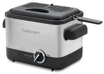 Classic Cuisine Cool Touch 1 Liter Deep Fryer with Wire Fry Basket - Bed  Bath & Beyond - 11883507