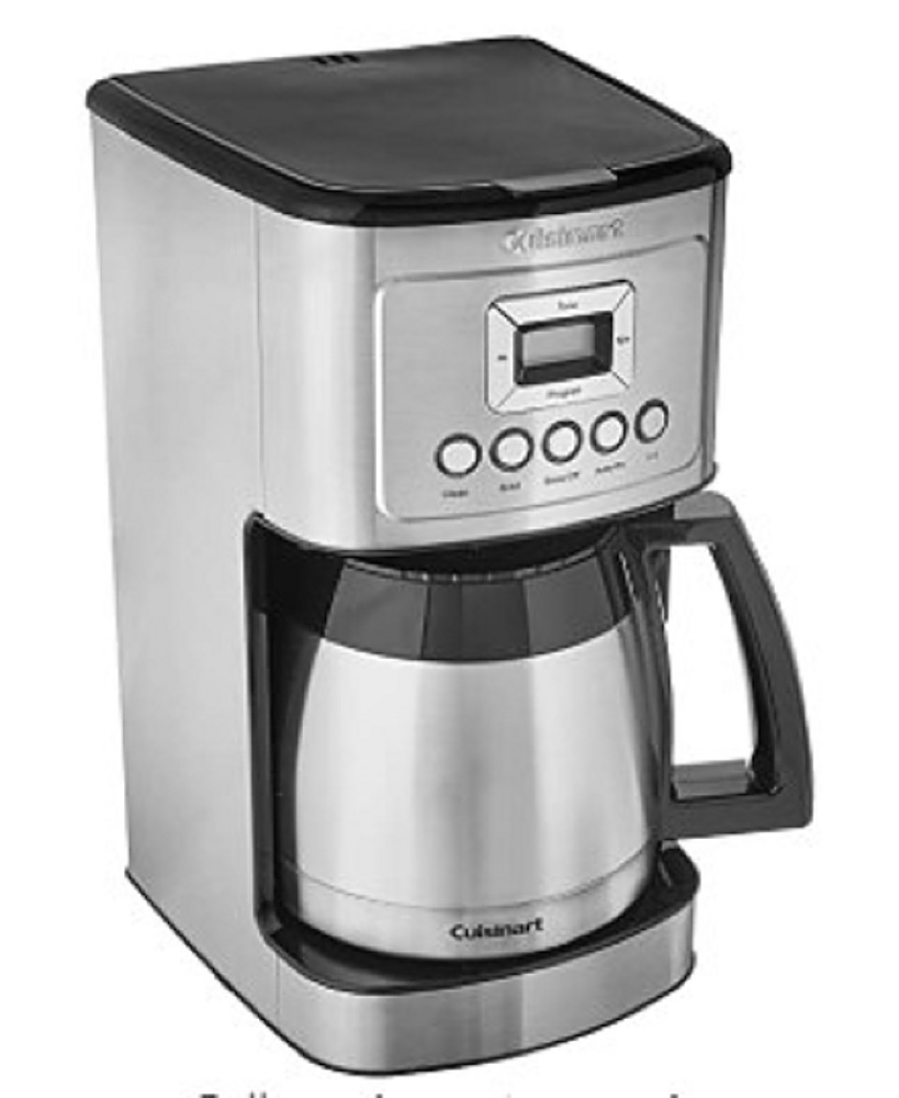 Cuisinart Coffee Maker, Perfecttemp 14-Cup Glass Carafe,  Programmable Fully Automatic for Brew Strength Control & 1-4 Cup Setting,  Black, Stainless Steel, DCC-3200BKSP1: Home & Kitchen