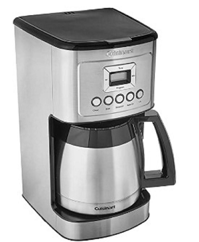 Cuisinart - Perfect Temp 12 Cup  Coffeemaker - Black/Stainless Steel