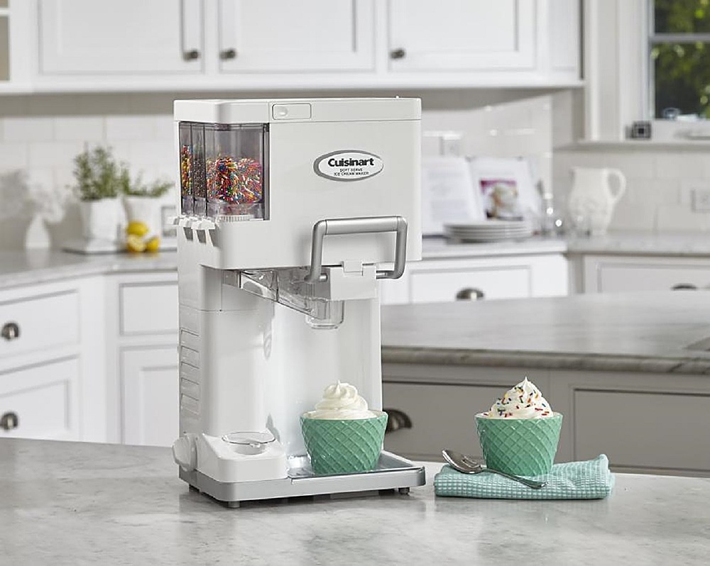 Cuisinart Soft Serve Ice Cream Maker - only used once - household items -  by owner - housewares sale - craigslist