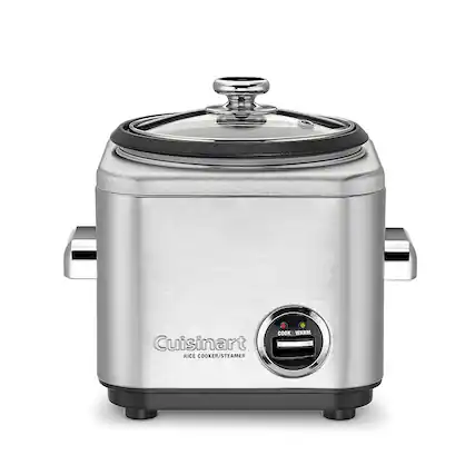 Alt View 11. Cuisinart - 4 Cup Rice Cooker - Stainless Steel.