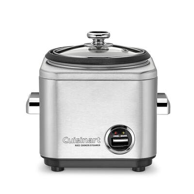 Cuisinart Cup Rice Cooker Stainless Steel CRC-400NAS Best Buy