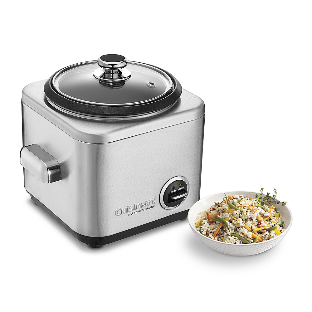 Rice Cooker 4 Cups Stainless Steel