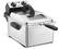 Left. Cuisinart - 4qt Analog Deep Fryer - Stainless Steel.