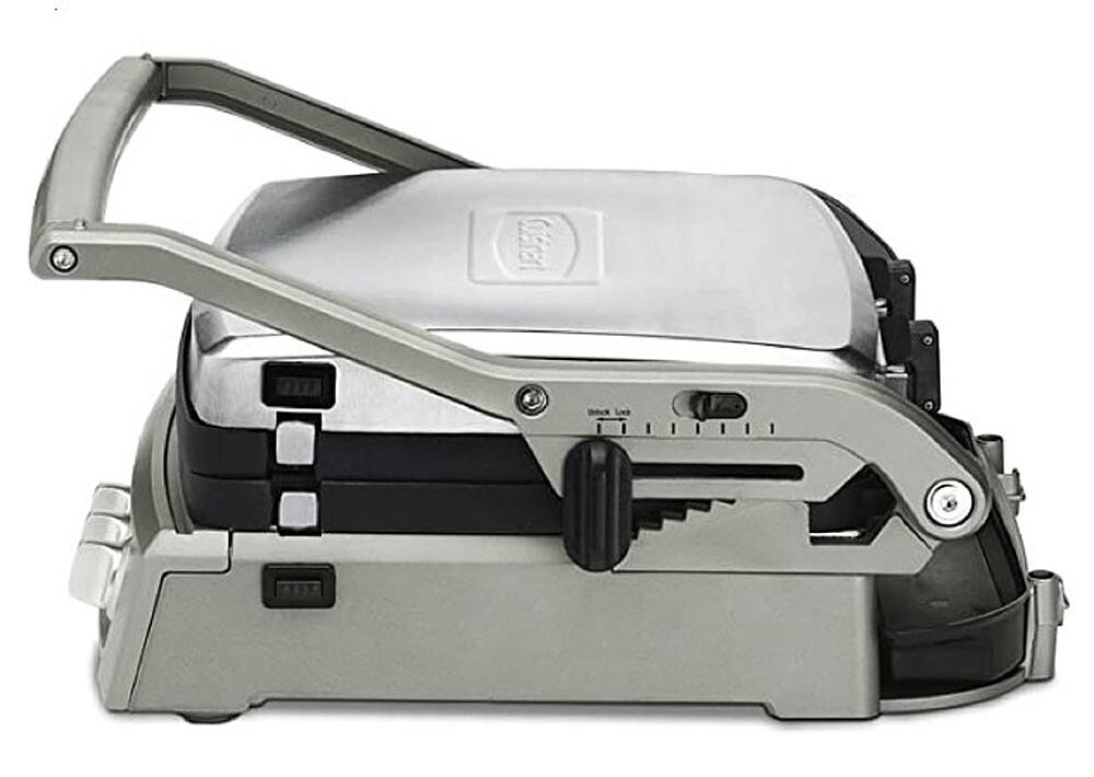 Alt View 14. Cuisinart - Countertop Indoor Griddler Elite - Stainless Steel.