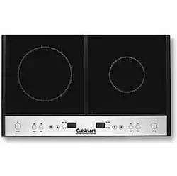 Cuisinart - Double Induction Cooktop - Black - Alt_View_Zoom_11