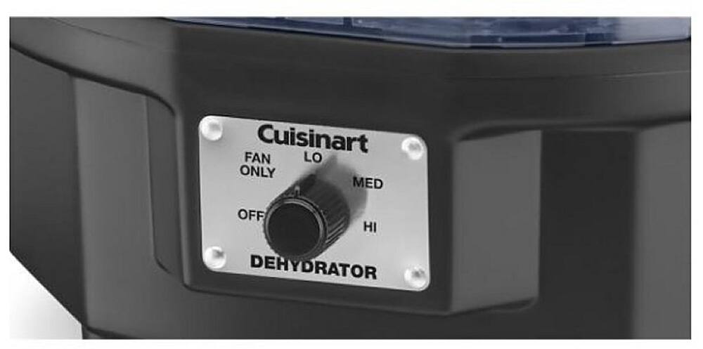 Alt View 13. Cuisinart - Food Dehydrator - Black/Clear.