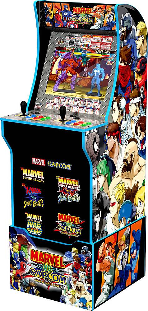 Left View: Marvel Digital Pinball by Arcade1UP