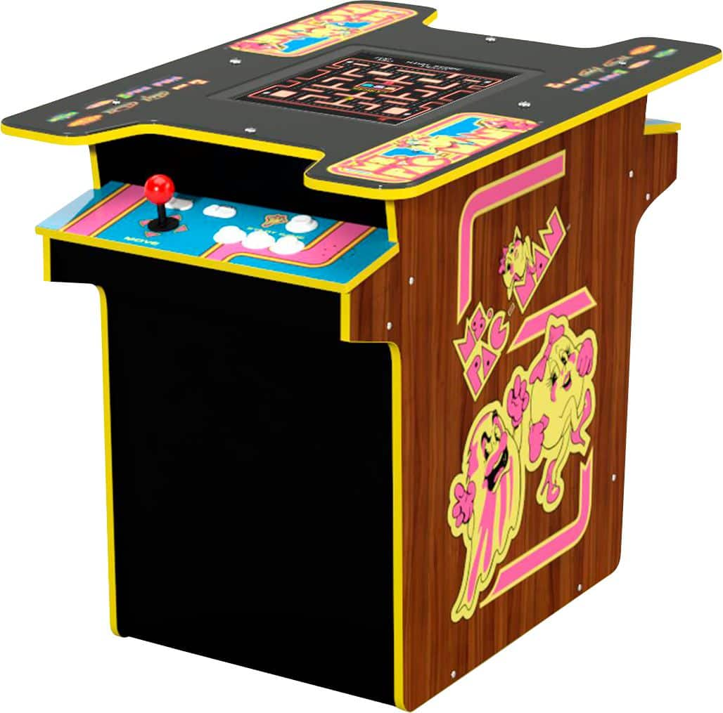 Best Buy: Arcade1Up Ms. Pac-Man 8-in-1 Games Cocktail Arcade Multi  815221022980