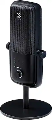 Elgato - Wave:3 Wired Cardioid Condenser USB Microphone - Black