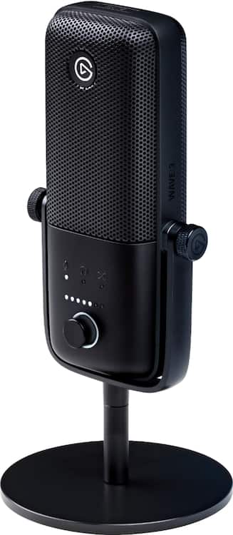 Elgato Wave:3 Wired Cardioid Condenser USB Microphone Black - Best Buy Elgato Wave:3 Wired Cardioid Condenser USB Microphone Black - Best Buy