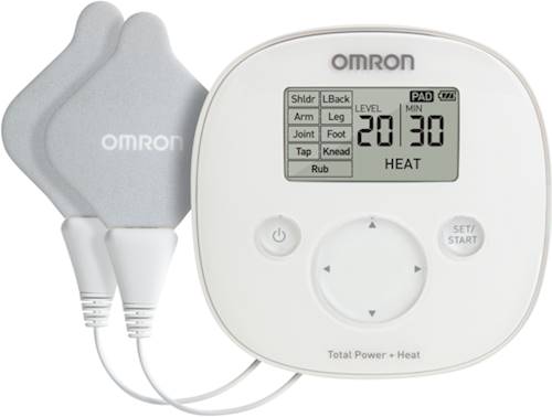 Omron - Total Power + Heat TENS Unit - White was $89.99 now $69.99 (22.0% off)