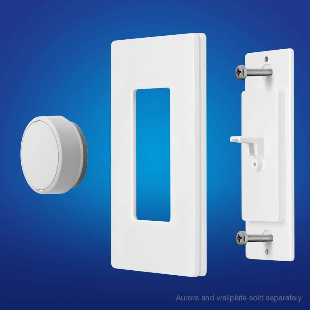 Add smart bulb control (almost) anywhere. Mount on virtually any surface, no wiring required.