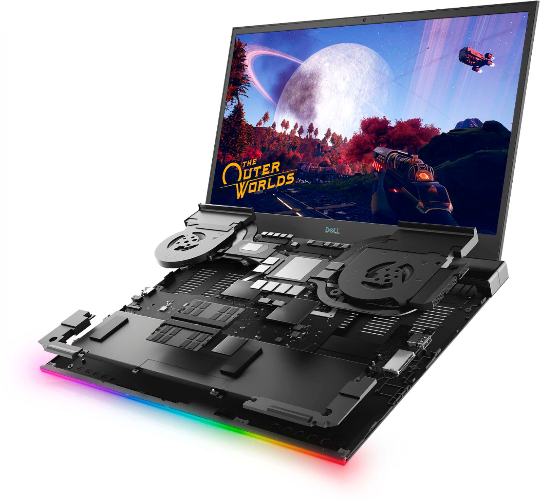 Schelden boycot Slot Dell G7 17.3" 300Hz Gaming Laptop Intel Core i7 16GB Memory NVIDIA GEFORCE  RTX 2070 (Max-P) 512GB SSD RGB Keyboard Black G7700-7231BLK-PUS - Best Buy
