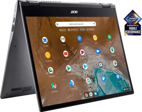 Acer - Chromebook Spin 713 2-in-1 13.5 2K VertiView 3:2 Touch - Intel i5-10210U - 8GB Memory - 128GB SSD â€“ Steel Gray