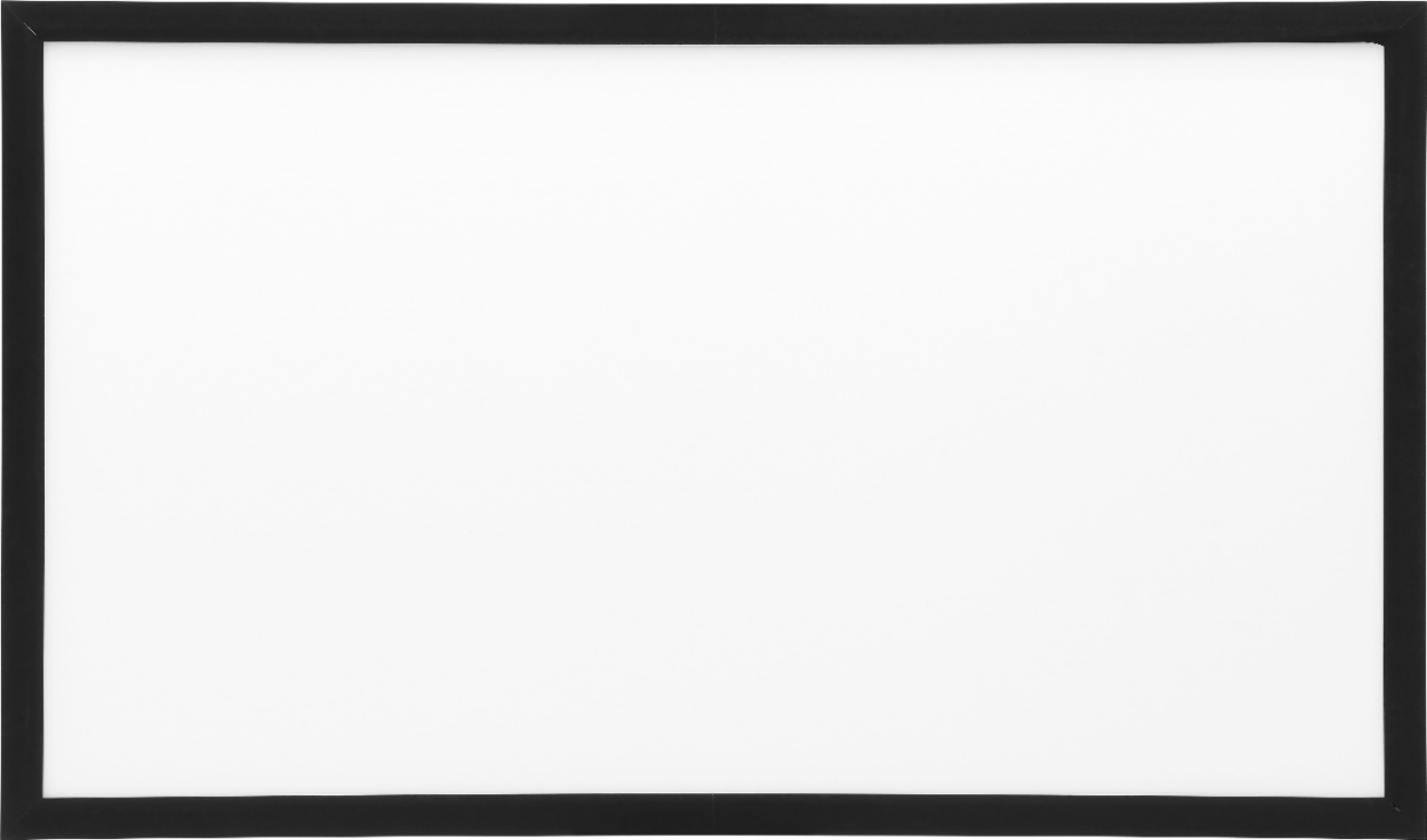 Insignia™ - 100" Home Theater Fixed Wall Projector Screen - White - Front_Zoom