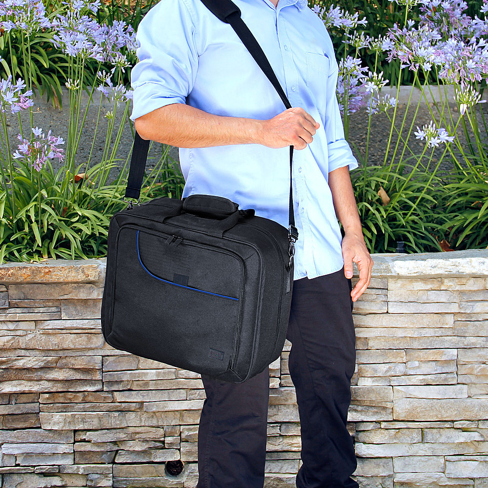 USA Gear Sony PlayStation 4 Pro PS4 Pro 4K Travel Carrying Bag GRSLS13100BLEW - Best Buy