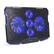 Front. ENHANCE - Cryogen Gaming Laptop Cooling Pad with 5 Ultra Quiet Cooler Fans and 2 USB Ports.