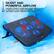 Alt View 11. ENHANCE - Cryogen Gaming Laptop Cooling Pad with 5 Ultra Quiet Cooler Fans and 2 USB Ports.