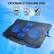 Alt View 13. ENHANCE - Cryogen Gaming Laptop Cooling Pad with 5 Ultra Quiet Cooler Fans and 2 USB Ports.