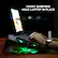 Alt View 14. ENHANCE - GX-C1 Laptop Cooling Stand with 5 LED Fans & Dual USB Ports - Green.