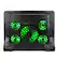 Alt View 15. ENHANCE - GX-C1 Laptop Cooling Stand with 5 LED Fans & Dual USB Ports - Green.