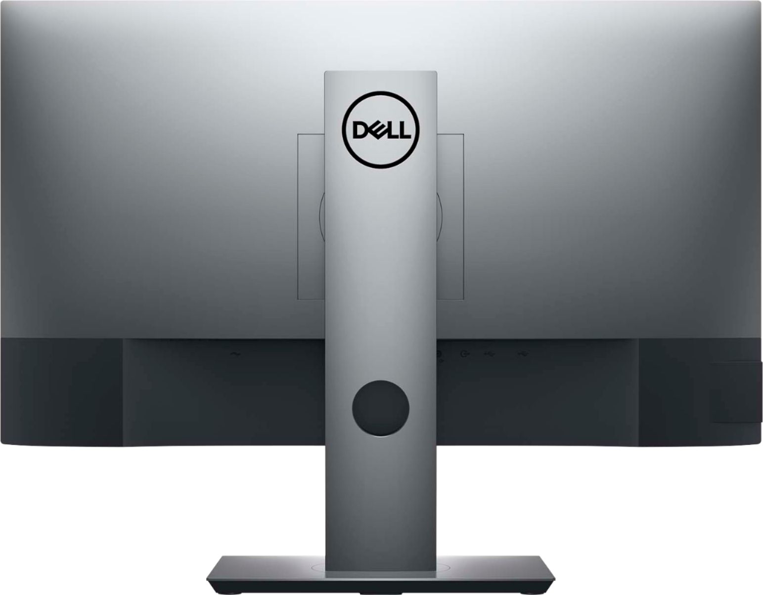 Back View: Dell - Geek Squad Certified Refurbished 25" IPS LED QHD Monitor - Black