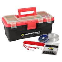 Wakeman - Tackle Box with 55-Piece Tackle Kit - Front_Zoom