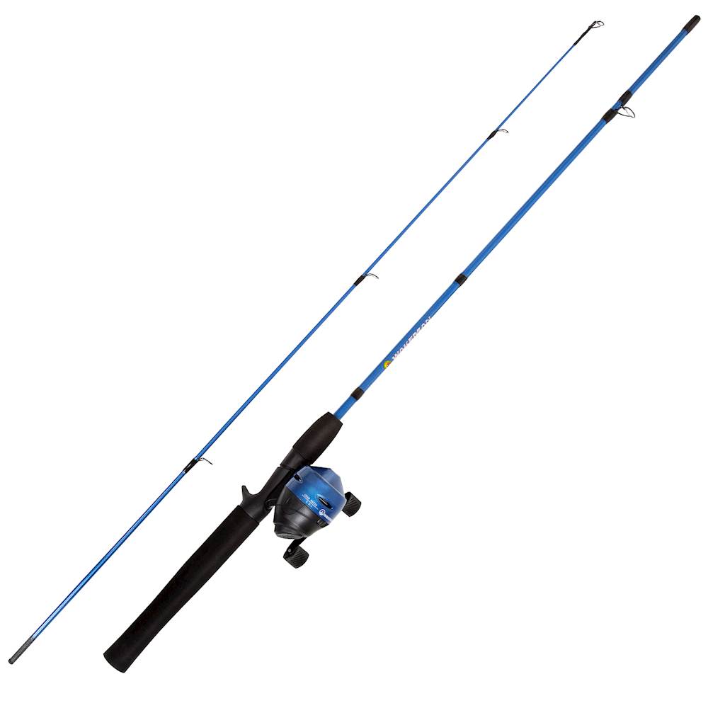 Wakeman 2-Piece Rod and Reel Fishing Pole Sapphire Blue Metallic M500003 -  Best Buy