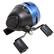 Alt View 13. Wakeman - 2-Piece Rod and Reel Fishing Pole - Sapphire Blue Metallic.
