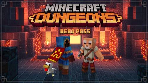 Minecraft Dungeons Hero Pass DLC - Nintendo Switch, Nintendo Switch Lite [Digital]