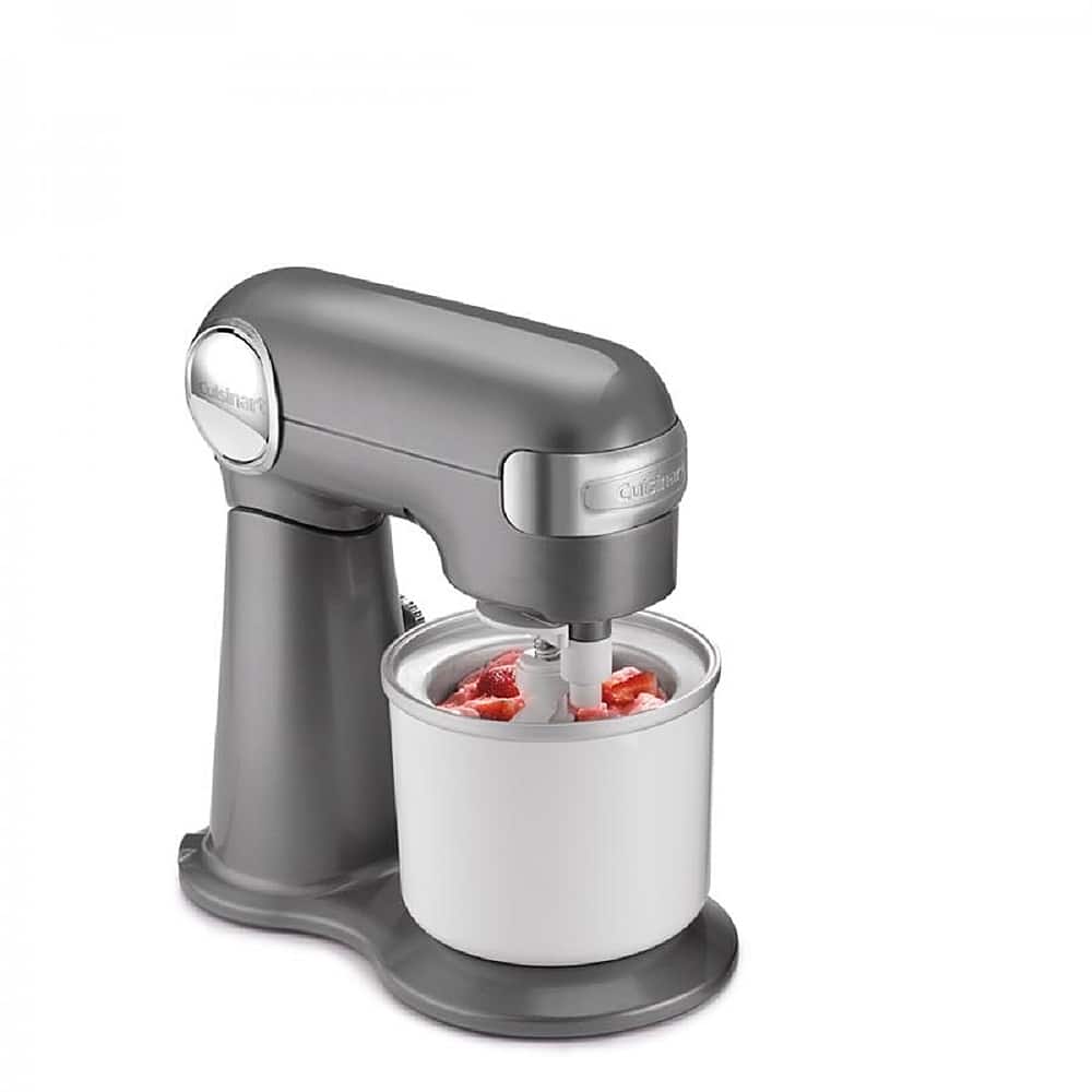 Cuisinart - Fruit Scoop Frozen Dessert Maker Attachment - Stainless Steel - Left_Zoom
