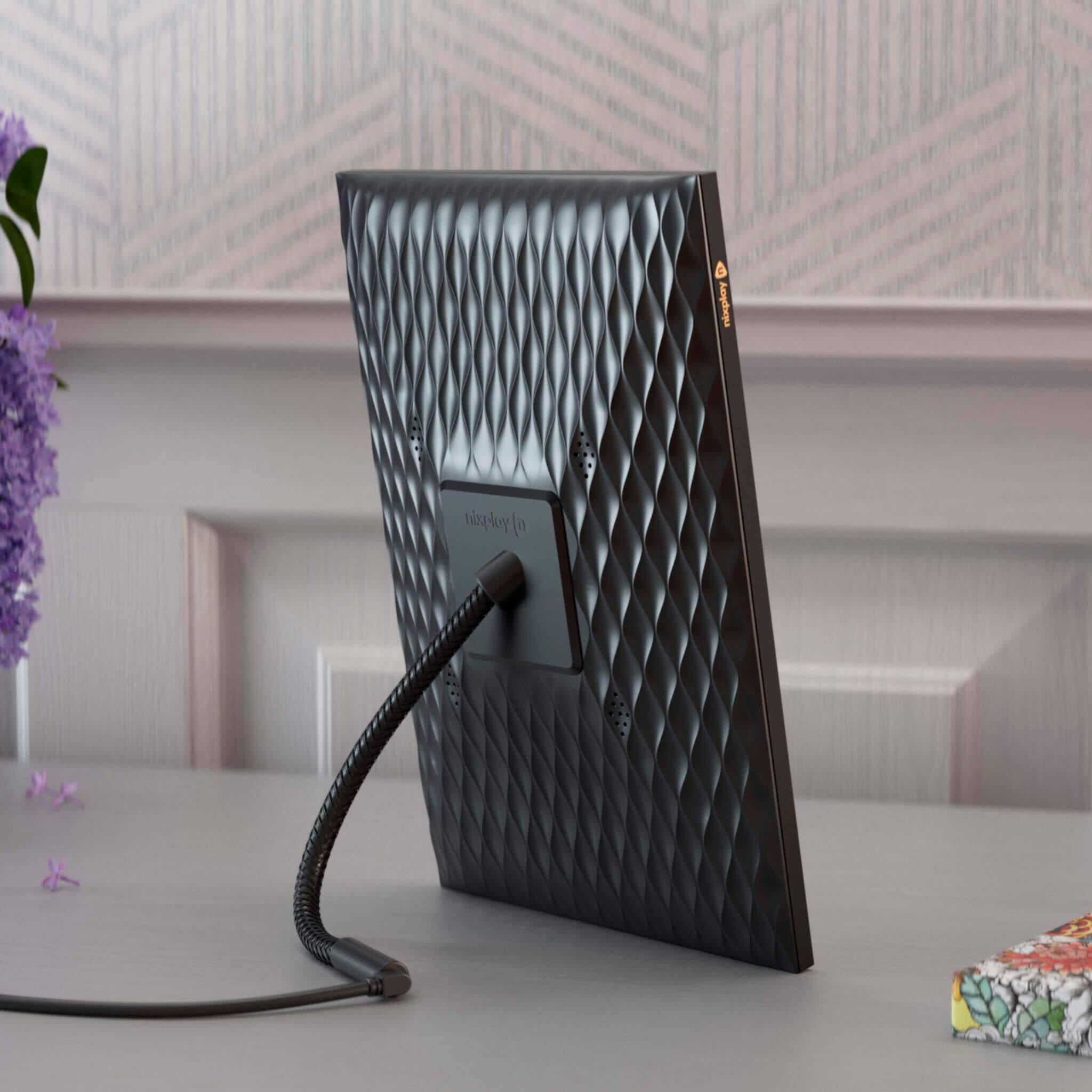 Alt View 11. Nixplay - Smart Photo Frame 10.1-inch - Black.