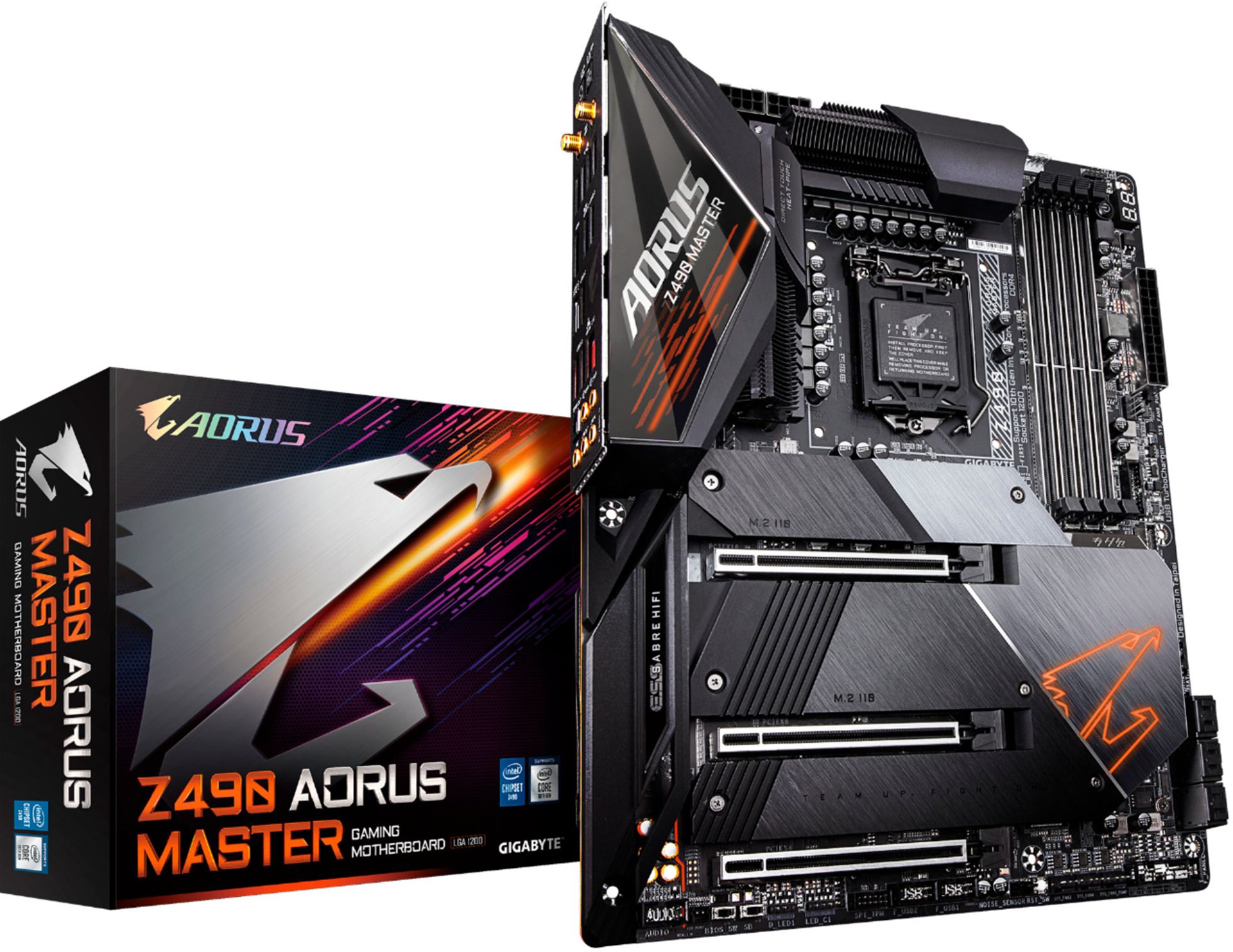 Best Buy: GIGABYTE Z490 AORUS MASTER Socket 1200 USB 3.2 Intel