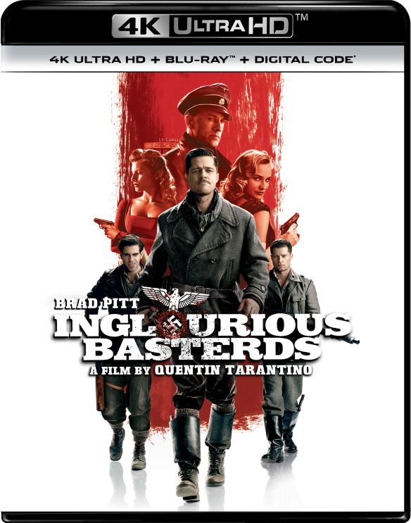  Inglourious Basterds [Includes Digital Copy] [4K Ultra HD Blu-ray/Blu-ray] [2009]