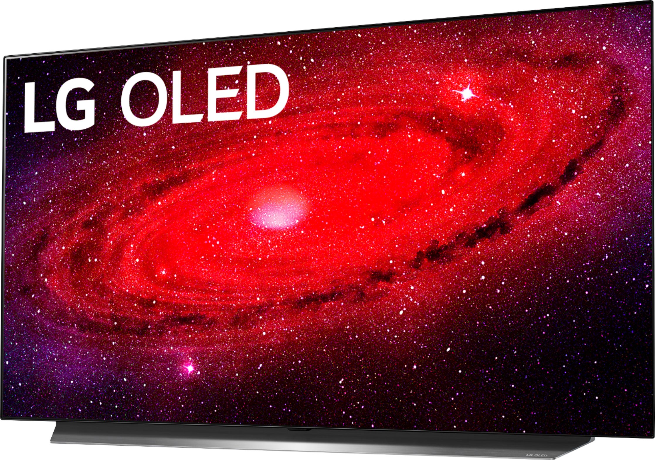 Left View: LG - 48" Class CX Series OLED 4K UHD Smart webOS TV