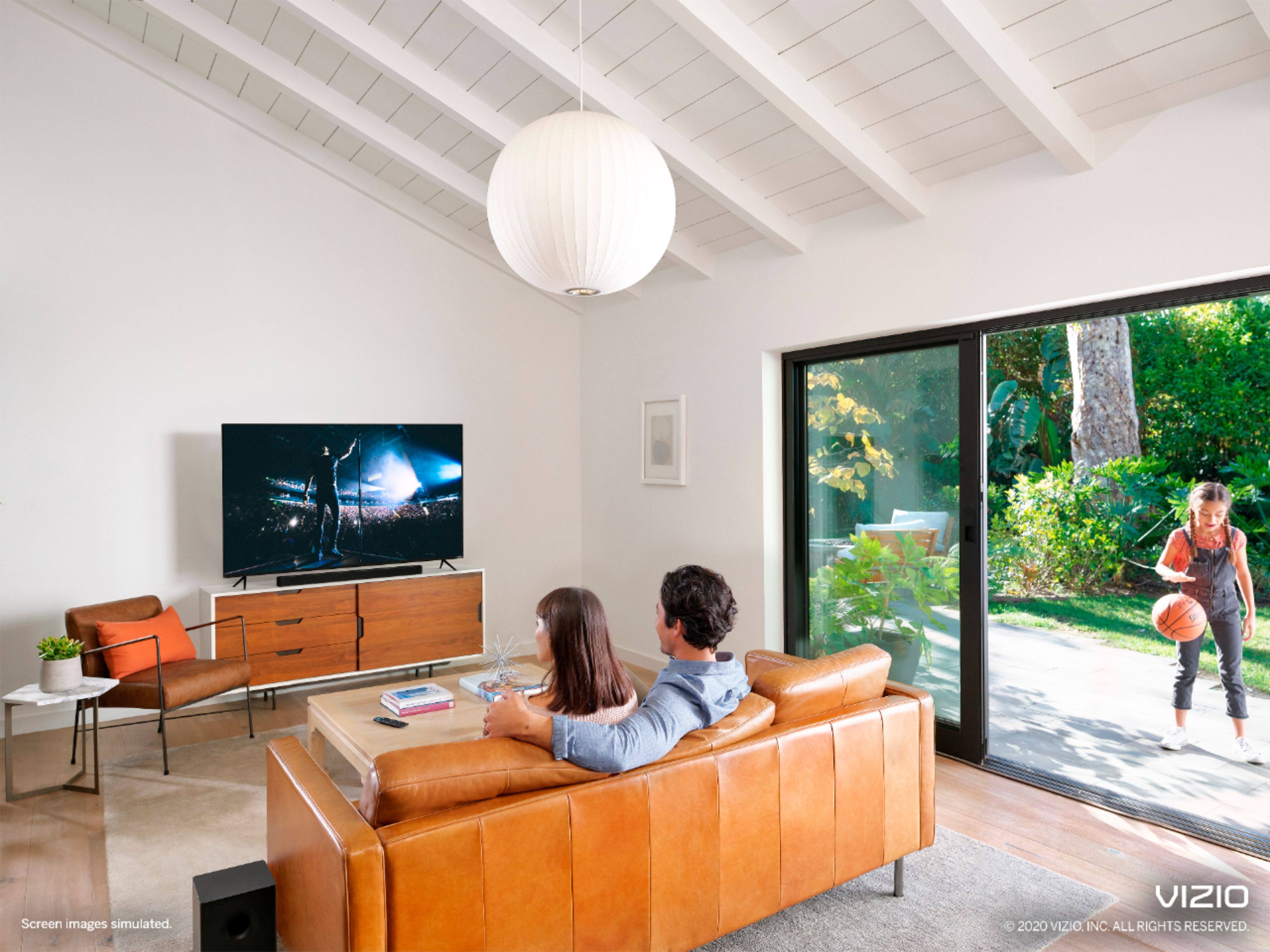 Alt View 14. VIZIO - 2.1-Channel V-Series Soundbar with Wireless Subwoofer and Dolby Audio/DTS Virtual:X - Black.