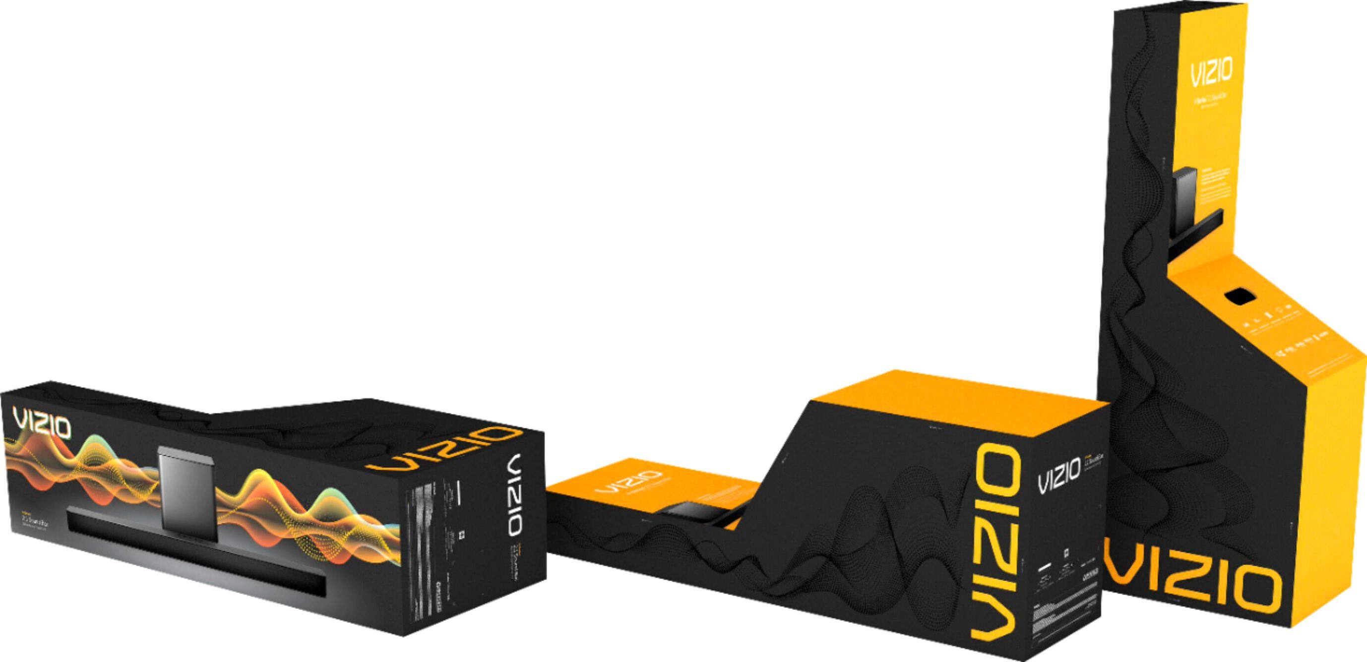 Alt View 15. VIZIO - 2.1-Channel V-Series Soundbar with Wireless Subwoofer and Dolby Audio/DTS Virtual:X - Black.