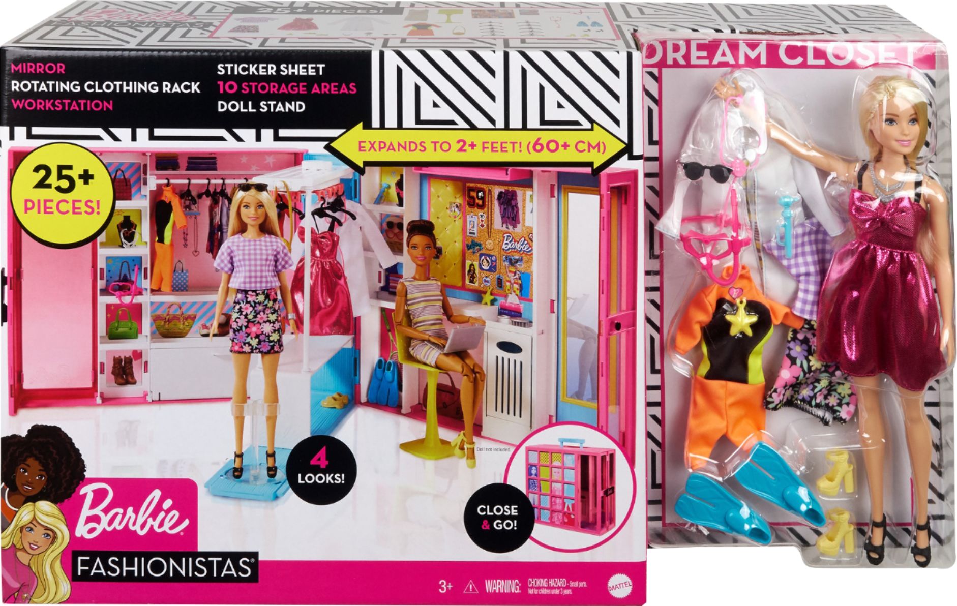 forfølgelse Uredelighed kaskade Barbie Dream Closet GBK10 - Best Buy