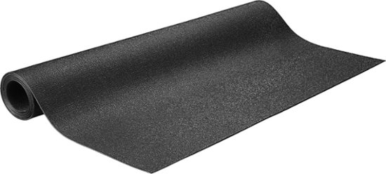 Front Zoom. Insignia™ - Large Exercise Equipment Mat - Black.