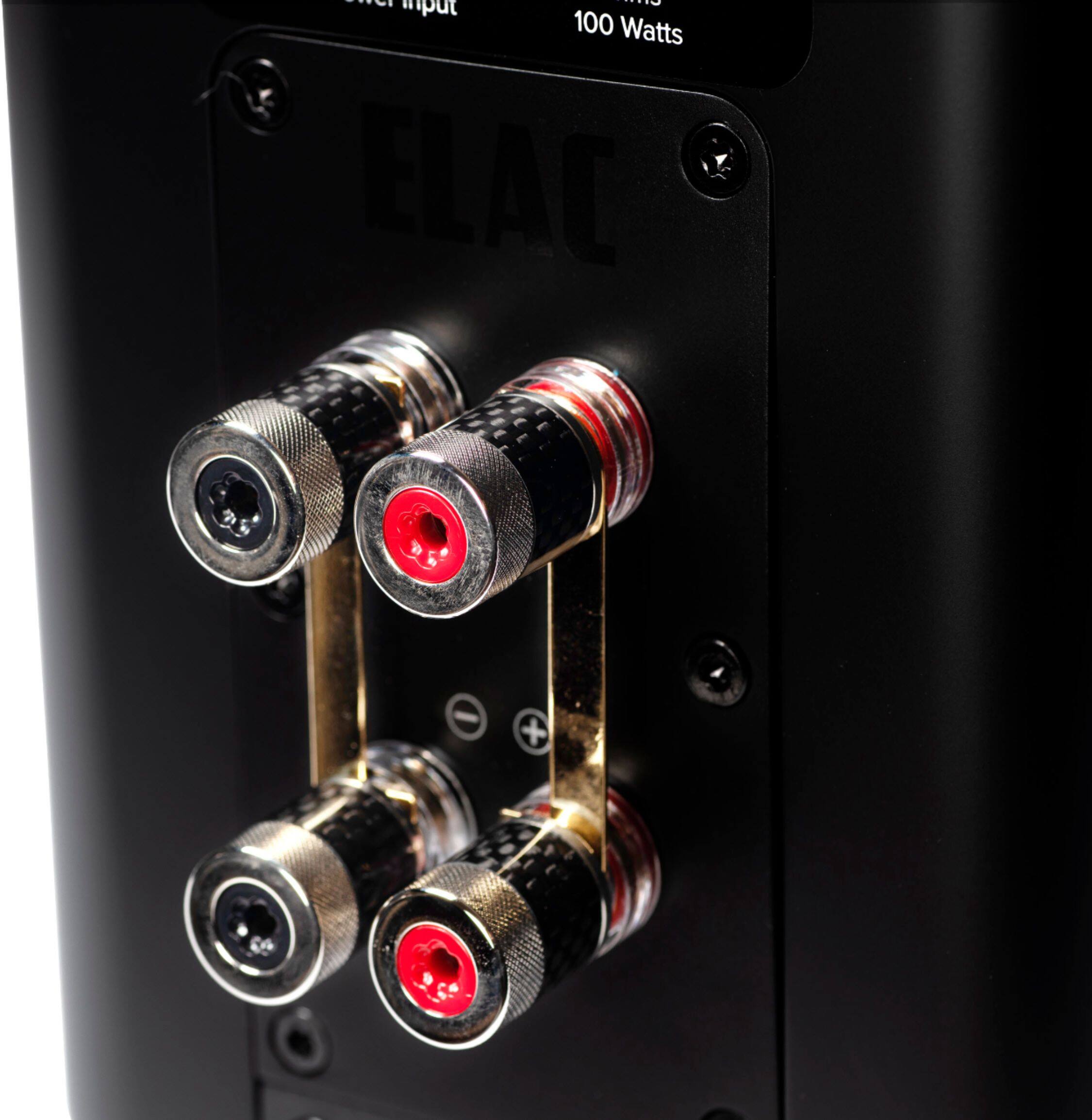 Alt View 12. ELAC - Carina Bookshelf Speakers - Satin Black.